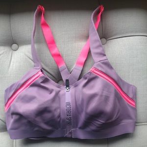 Victoria’s Secret Sports Bra - Purple & Pink - 34DD